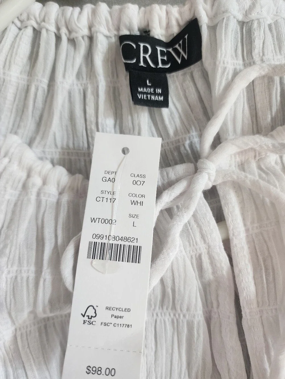 J. Crew crew tie